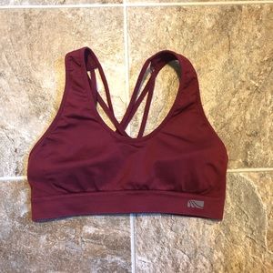 Red Sports Bra